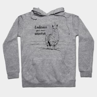 Embrace your inner unicorn Hoodie